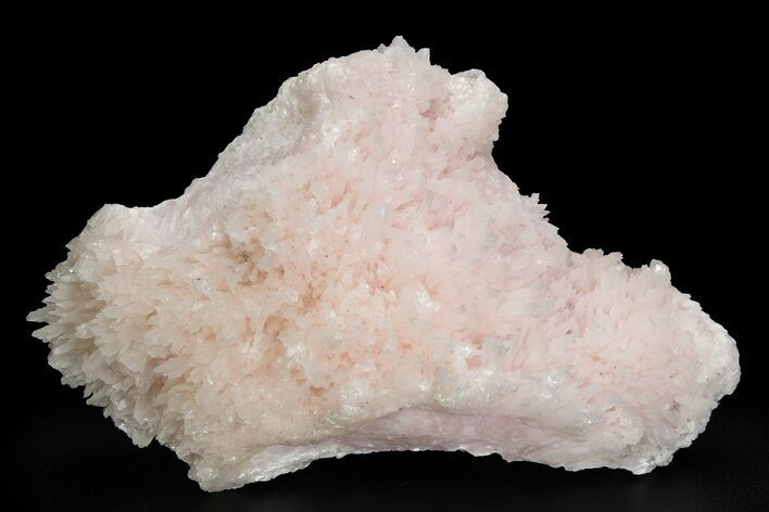 Pink Manganoan Calcite Crystal Cluster - Fluorescent! #350812
